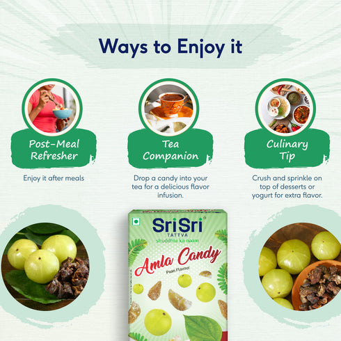 Sri Sri Tattva Amla Candy - Paan Flavour, Delicious, Healthy & Digestive